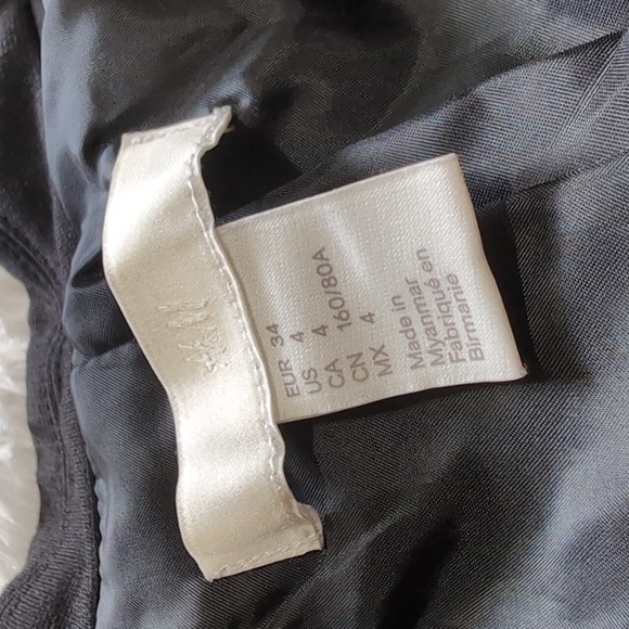 H&M Black Fitted Single Button Blazer - Picture 6 of 10